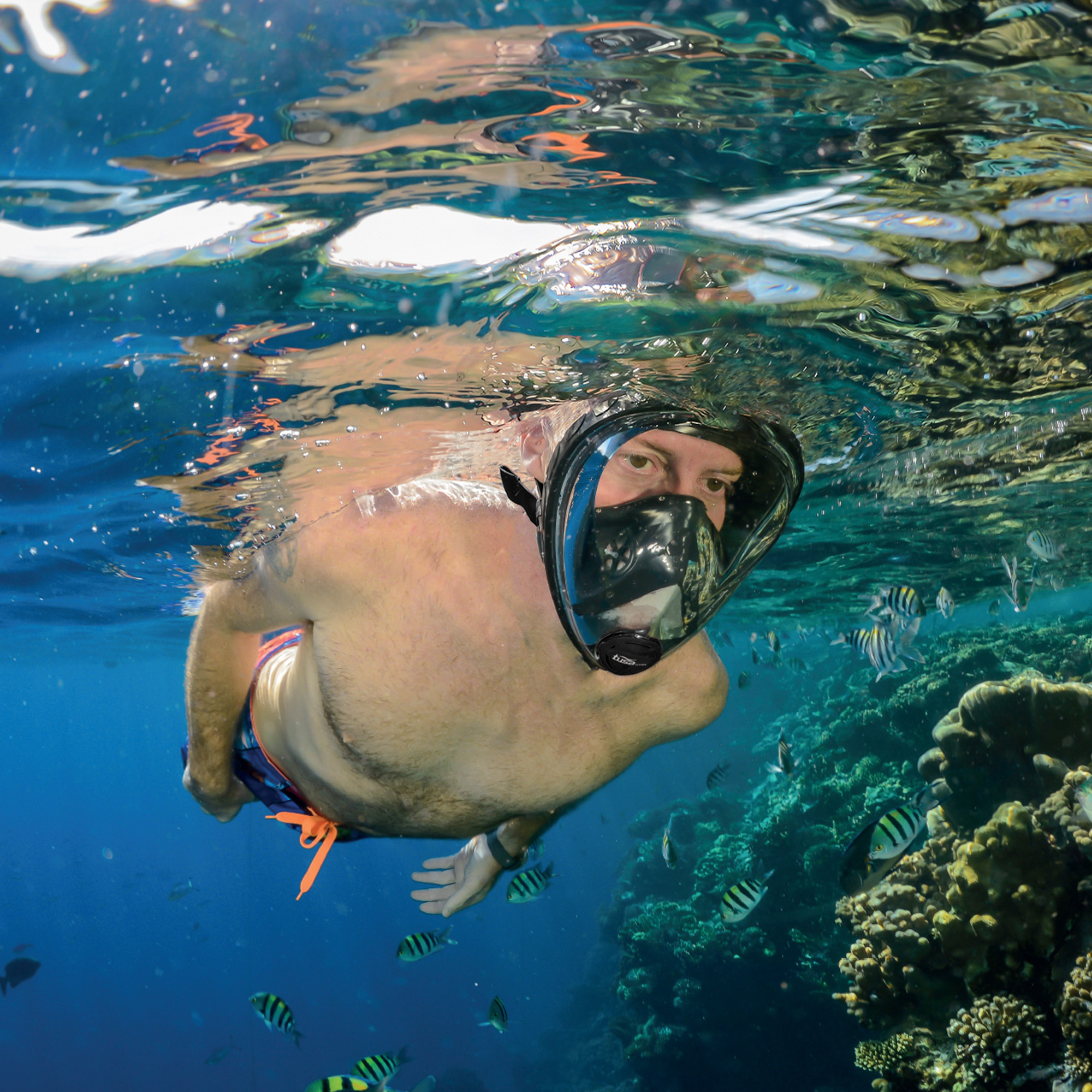 Máscara completa de snorkel - Imagen 3